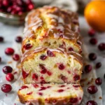 Glazed Cranberry Orange Loaf