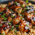 Honey BBQ Chicken Rice – The Best 1-Pan Family Dinner (50 Min)