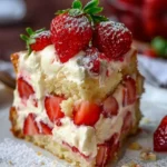 Strawberry Custard Delight Cake: A Tasty Recipe Guide