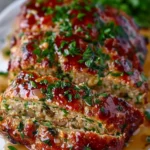 Melt-in-Your-Mouth Garlic Parmesan Chicken Meatloaf