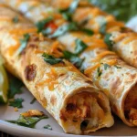 Crispy Chicken Taquitos