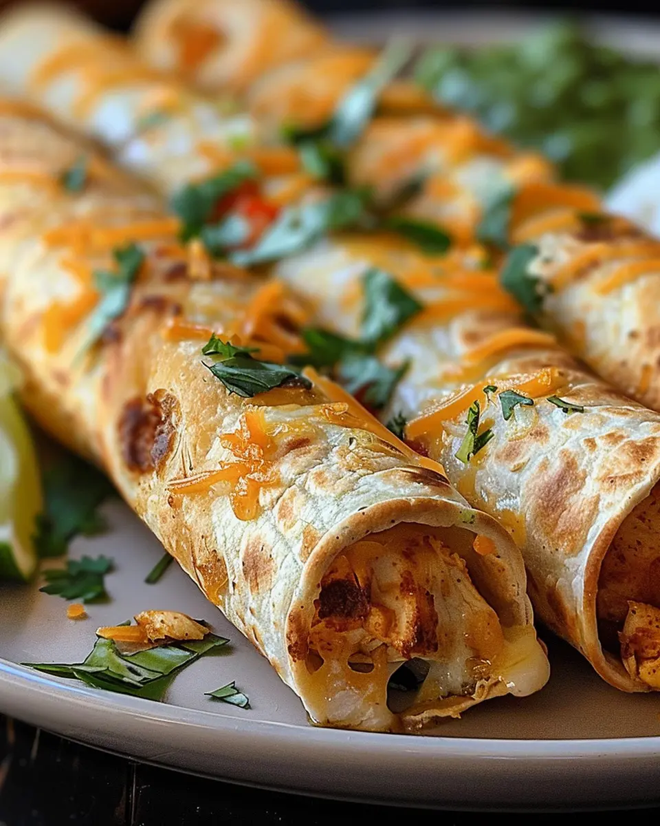 Crispy Chicken Taquitos: Easy Homemade Delight for Everyone