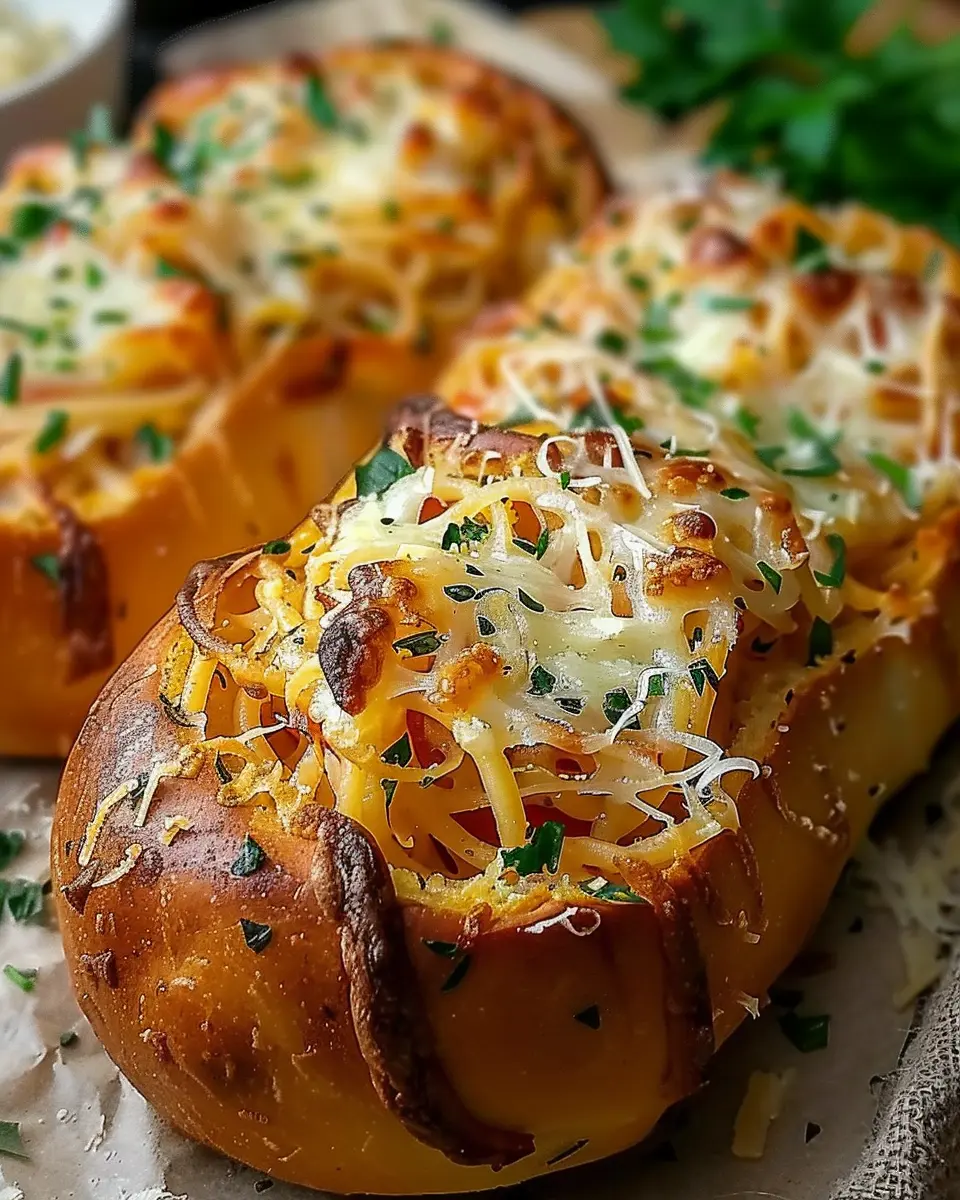 Spaghetti Garlic Bread: An Easy and Indulgent Recipe Delight